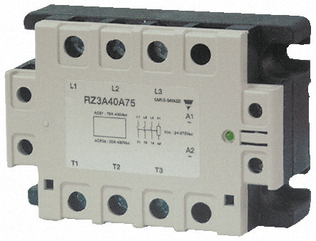 RZ3A60D75, - 75 A rms Solid State Relay, Zero Crossing, Panel Mount, 660 V Maximum Load, Реле