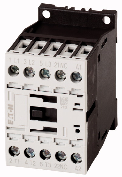 Контактор 9 А, управляющее напряжение 230В (АС), 1НЗ доп. контакт, категория применения AC-3, AC-4