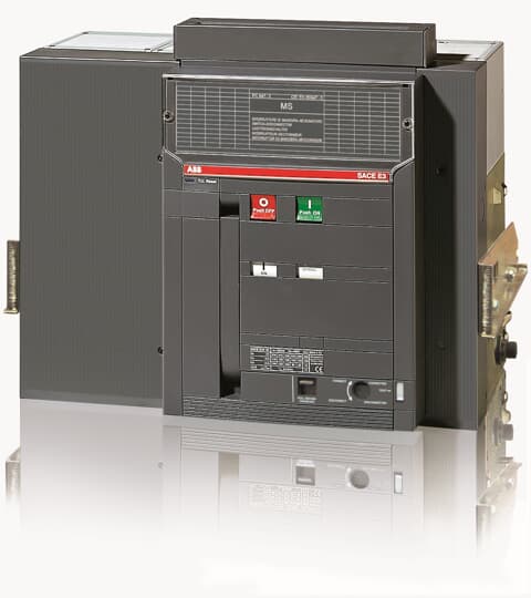 Выключатель-разъединитель выкатной до 1000В постоянного тока E3H/E/MS 3200 3p 750V DC W MP